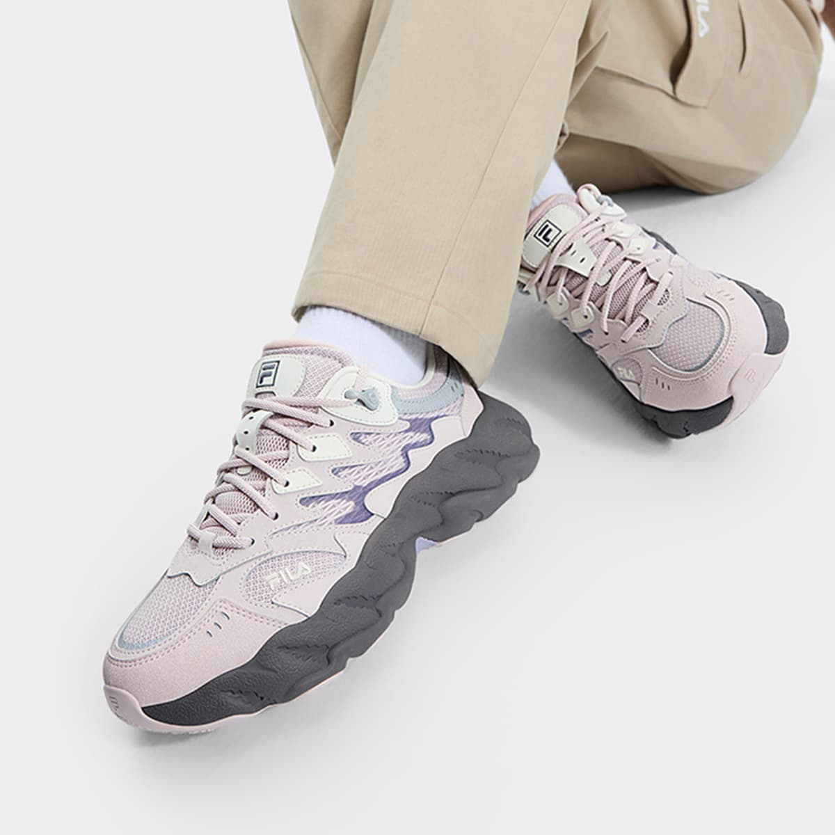 Кроссовки FILA Fern2 Low Топ Повседневная обувь Женская Розовая - изображение 4