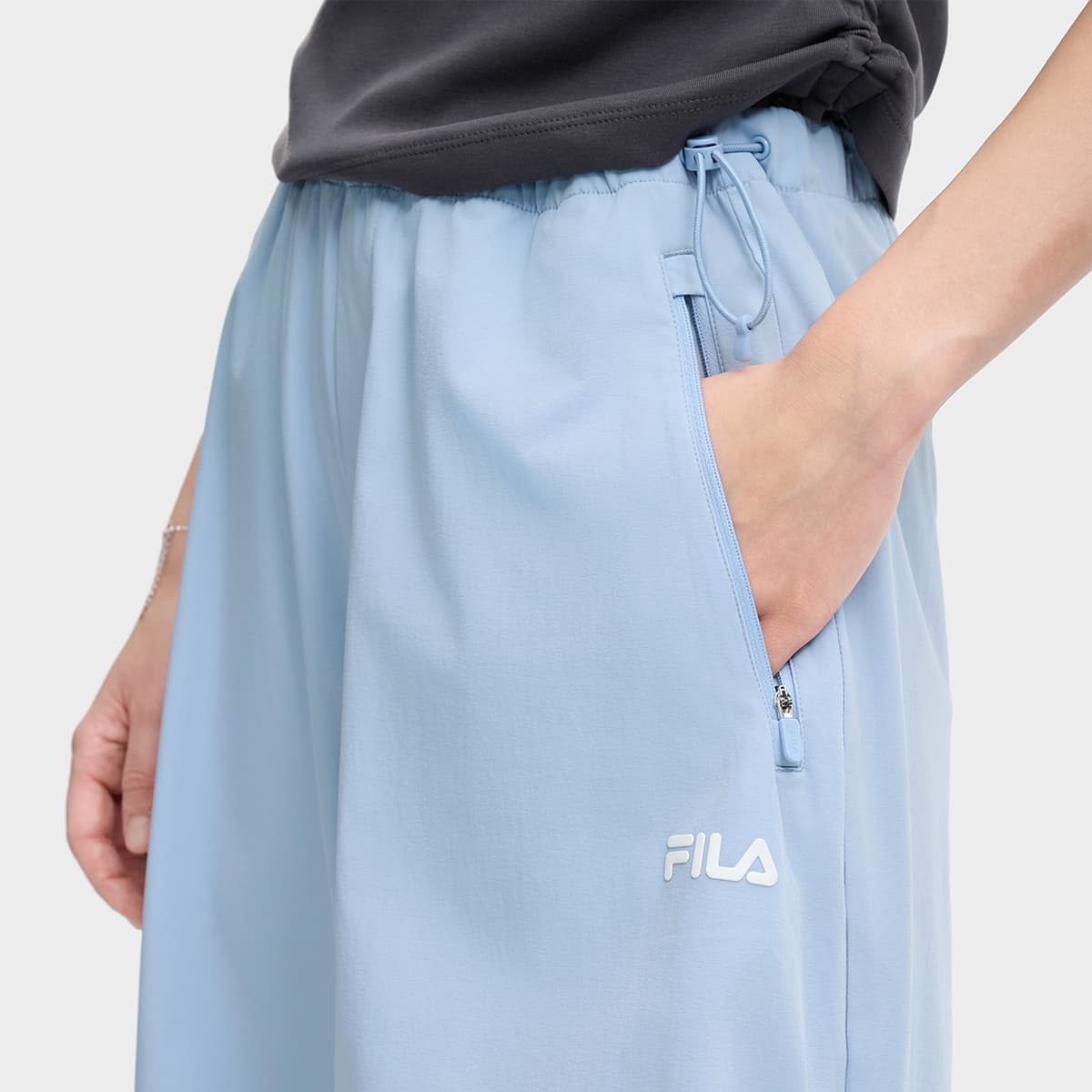 Штаны FILA Повседневные штаны женские Juefang синие - изображение 7