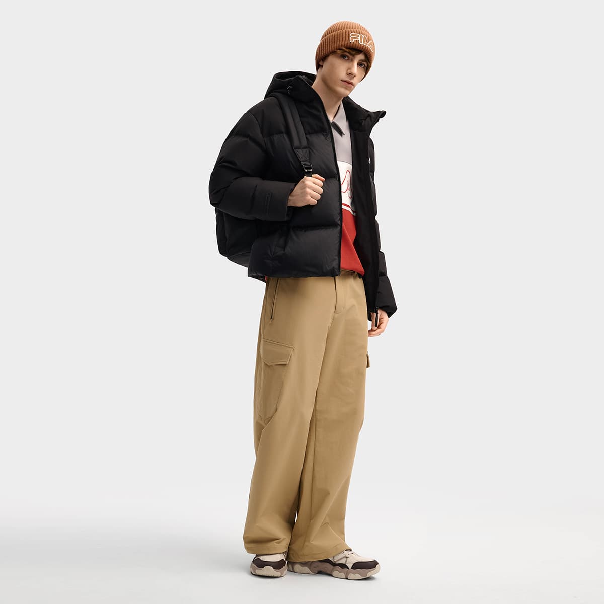 Зимняя куртка FILA ORIGINALE Мужской пуховик - изображение 6