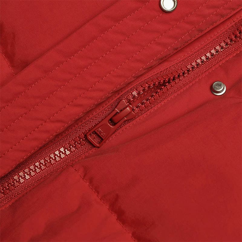 Пуховик Fila Heritage Пуховик Женские Красный ритм - изображение 5
