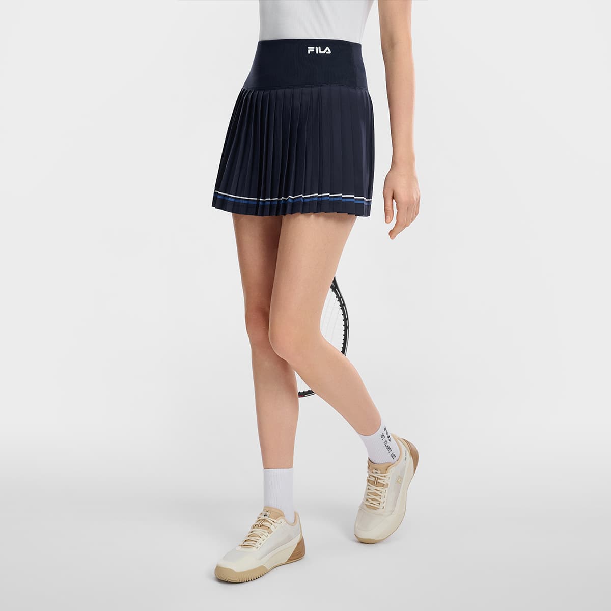 FILA Теннис Юбка Женская Межзвездный Синий - изображение 4