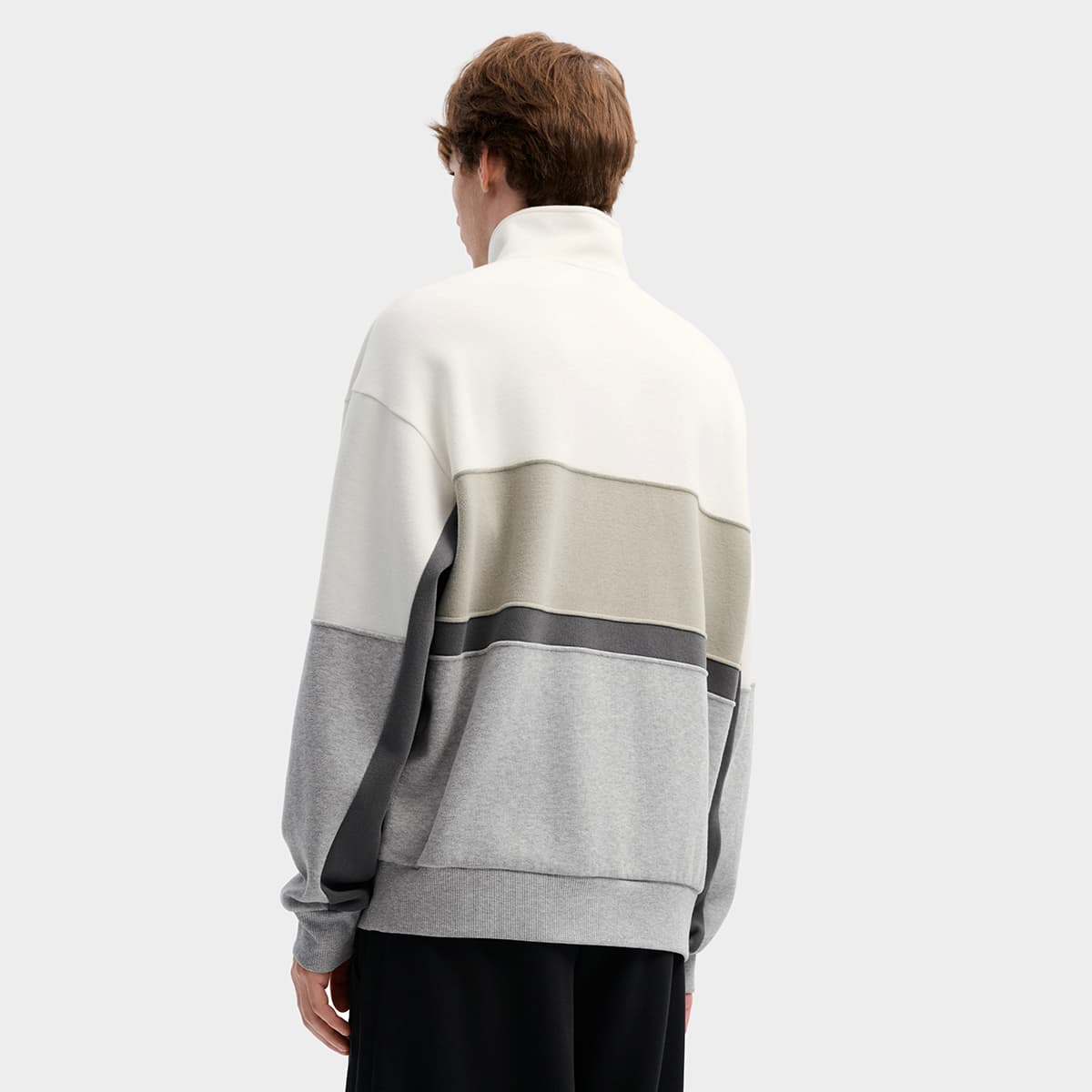 Худи FILA ORIGINALE Толстовка Мужская Облачный Белый - изображение 4