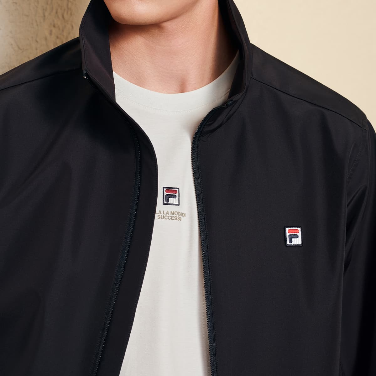 Куртка FILA Легенда Синий Мужская Куртка - изображение 7