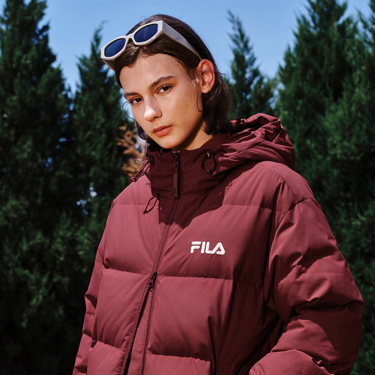 Зимняя куртка FILA ORIGINALE Пуховик Унисекс - изображение 7