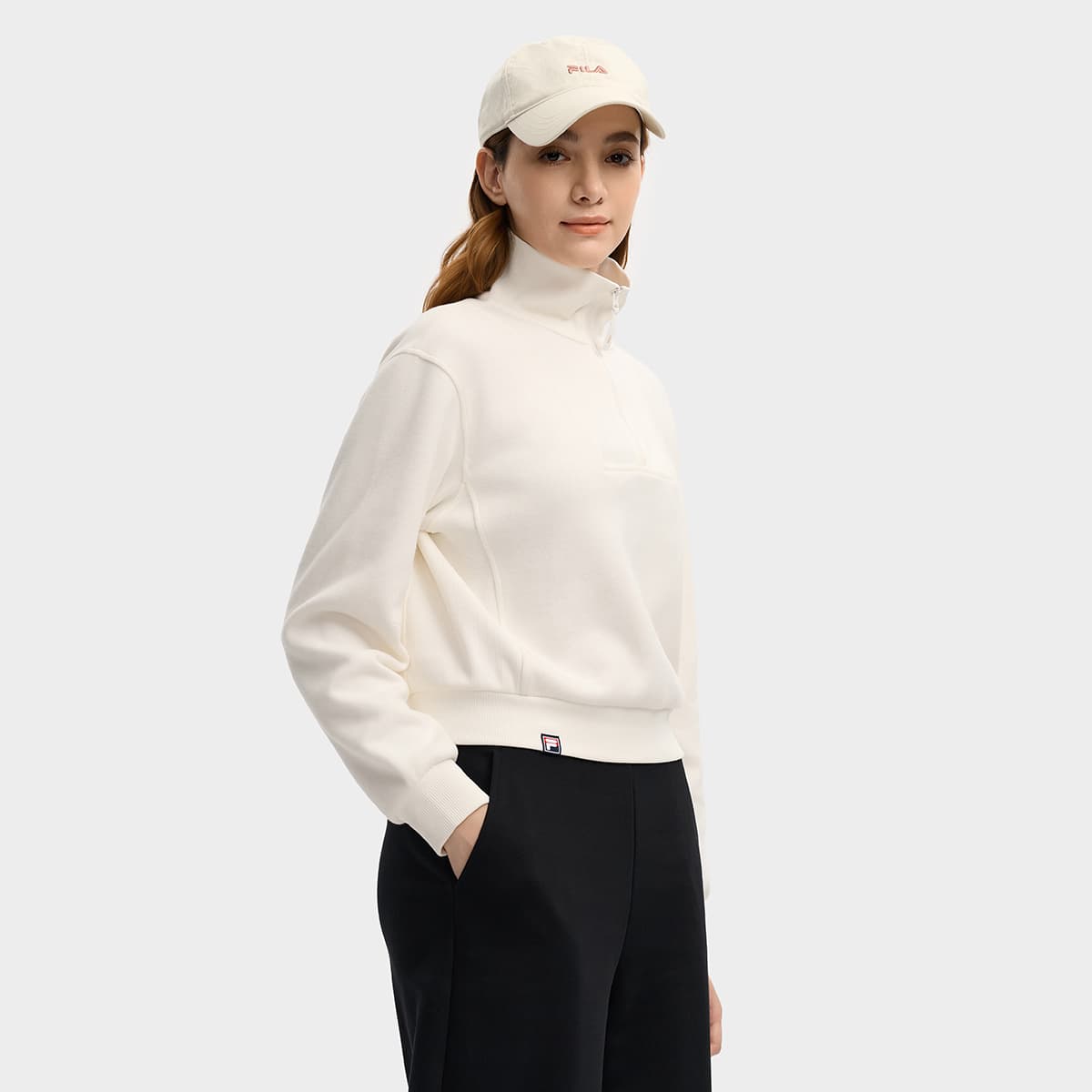 Худи FILA ORIGINALE Толстовка Женская Белая - изображение 5