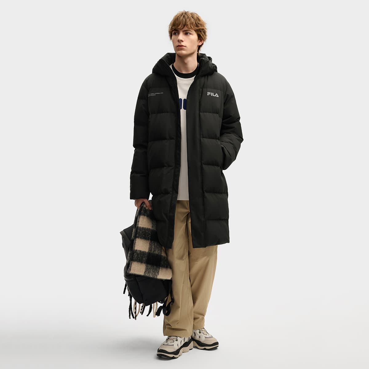 Зимняя куртка FILA ORIGINALE Мужской пуховик - изображение 6