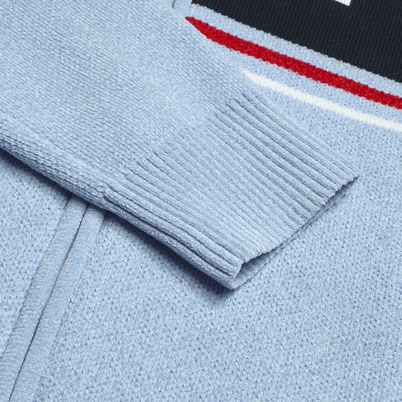 Кардиган Fila Heritage Свитер Женские Innocent Синий - изображение 6