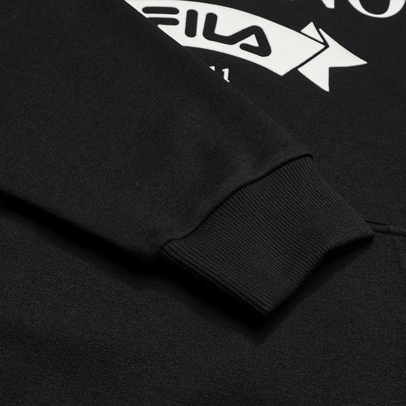 Худи FILA MILANO Толстовка Мужской Черный - изображение 7