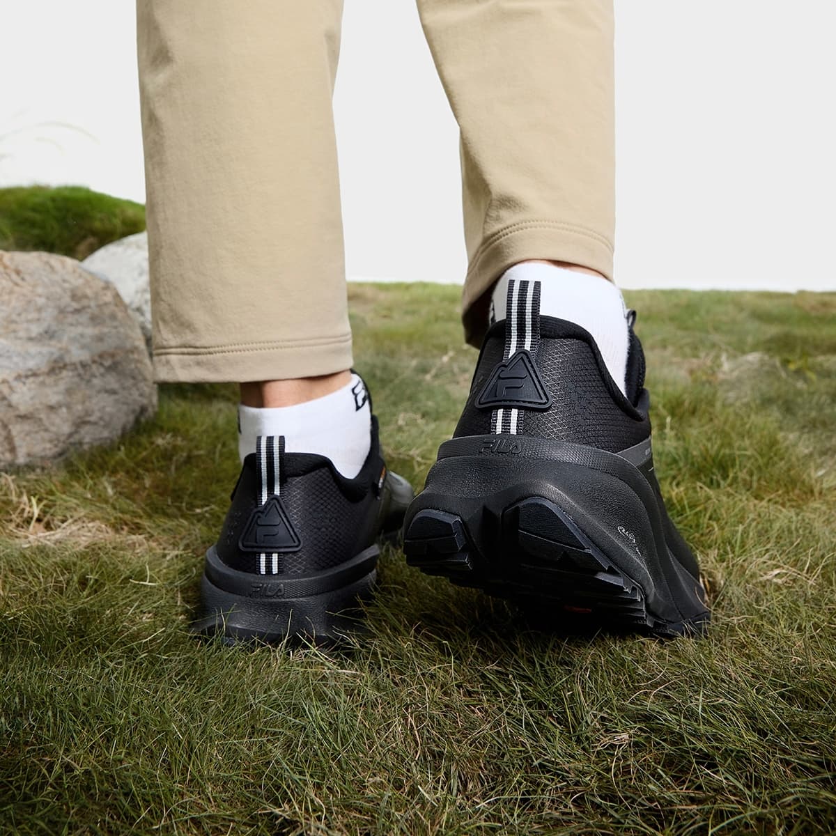 Кроссовки для бега FILA SPD LYNX 3 Low Беговые кроссовки Мужские Черные - изображение 4