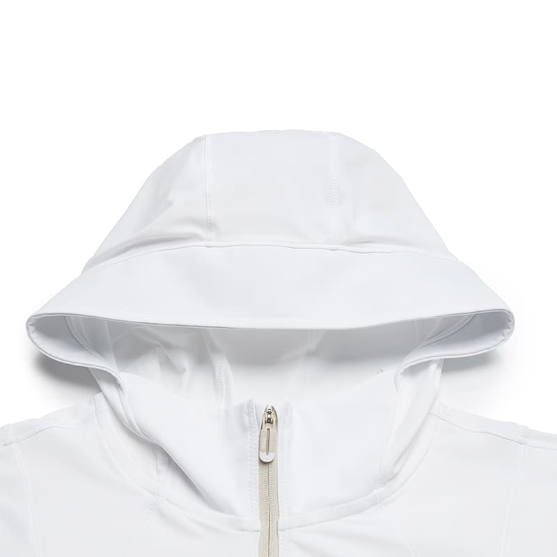 Куртка FILA Фитнес Нефритовый Белый Женские Куртки - изображение 5