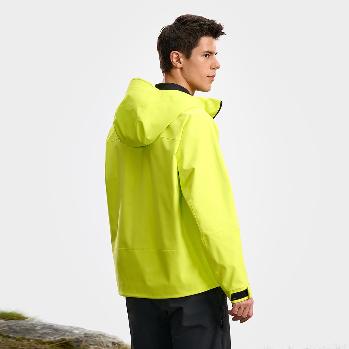 Куртка FILA EXPLORE Куртка Мужская Оливково-желтая Зеленая - изображение 5