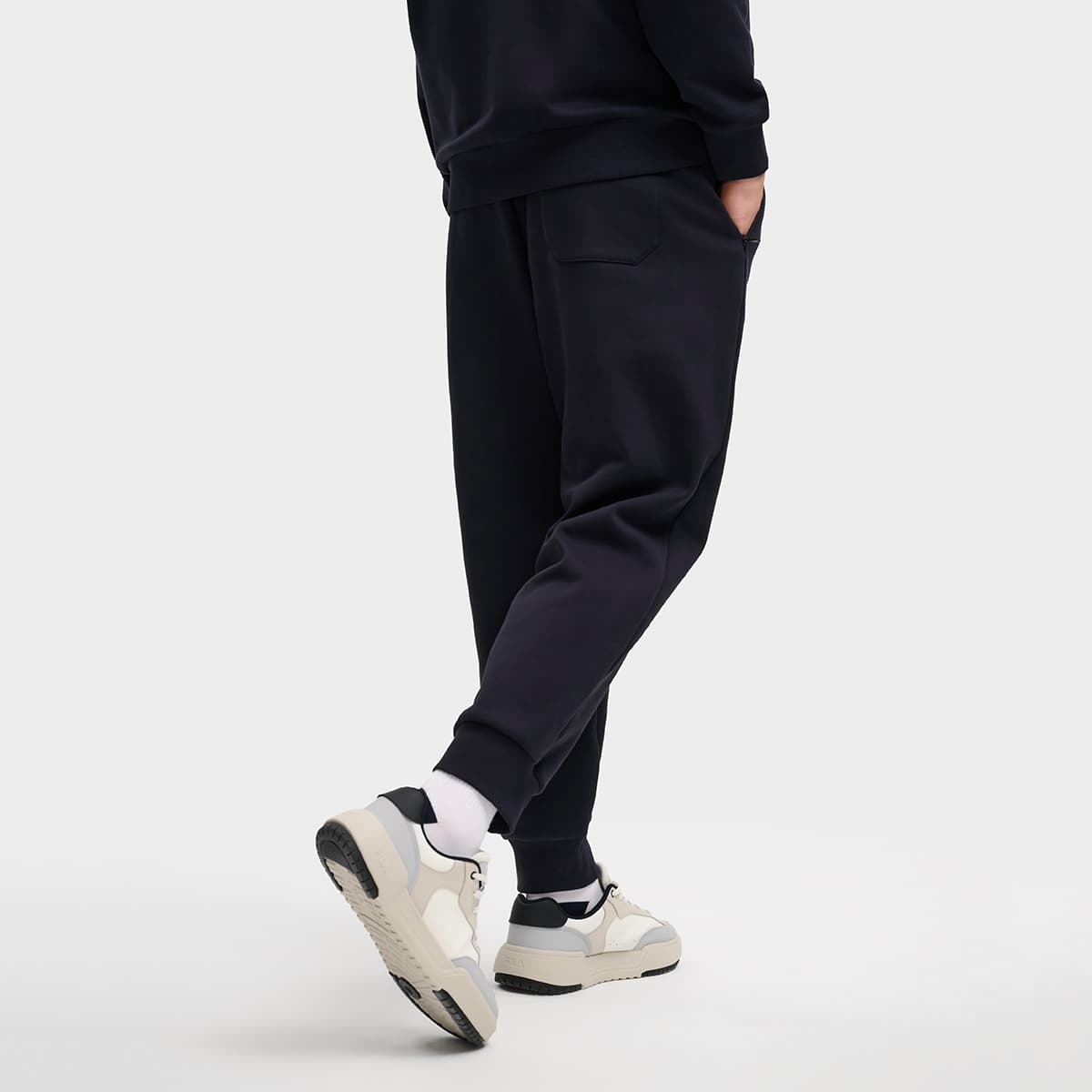 Штаны Fila Heritage Вязаные Тренировочные Штаны Мужские Легенда Синий - изображение 4