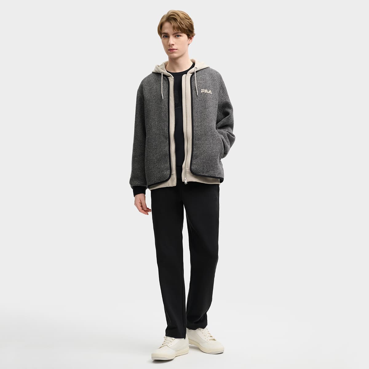 Куртка FILA MODERN HERITAGE Куртка Мужская Фотиния Серый - изображение 6