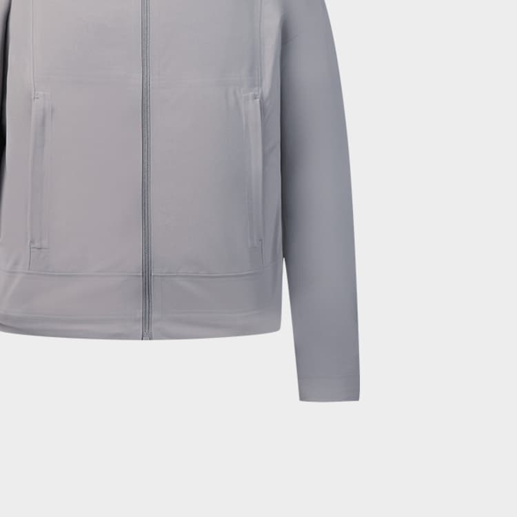 Куртка FILA Темно-фиолетовый Серый Женские Куртки - изображение 5