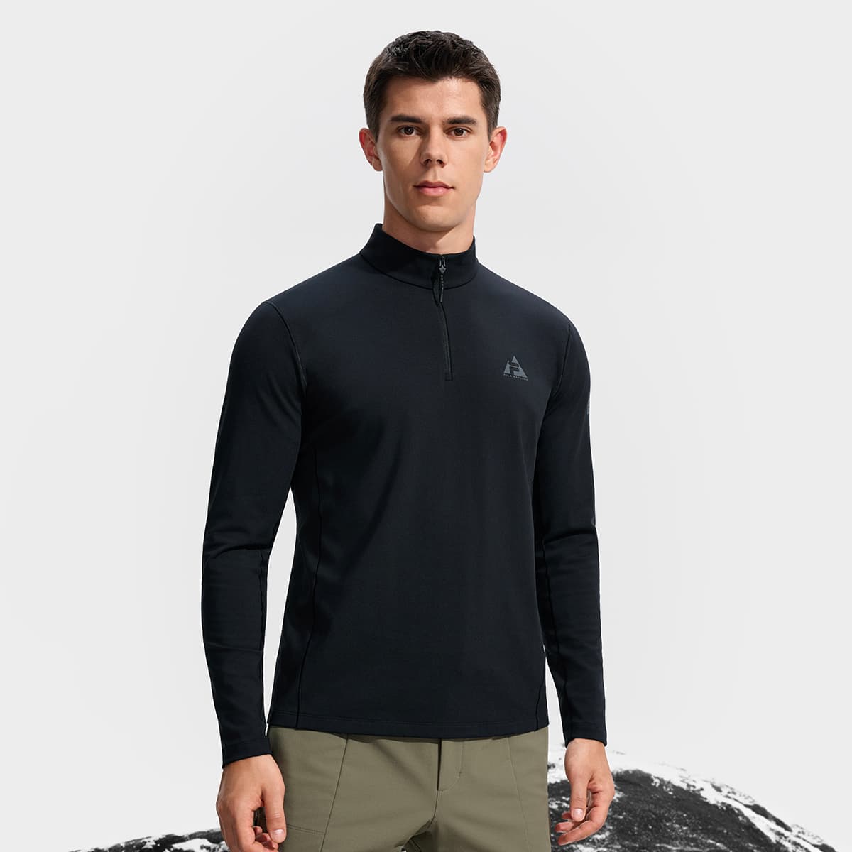Футболка FILA Темно-черные Мужские T-рубашки - изображение 2