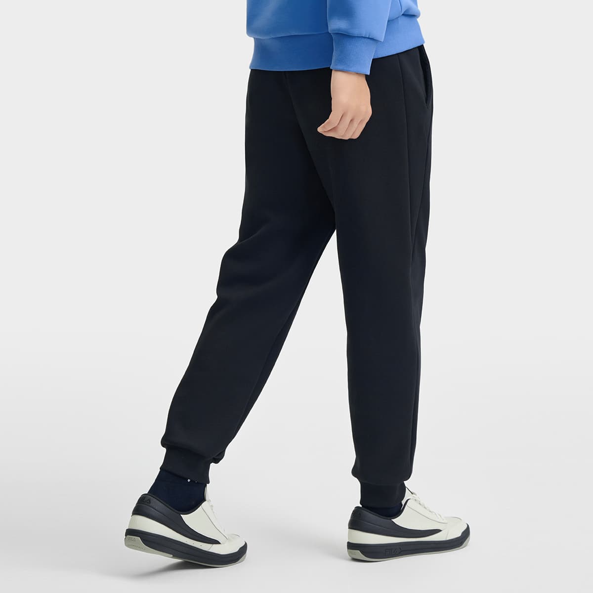 Штаны Fila Heritage Collection с флисовой подкладкой повседневный однотонный эластичный манжет длина до щиколотки - изображение 4