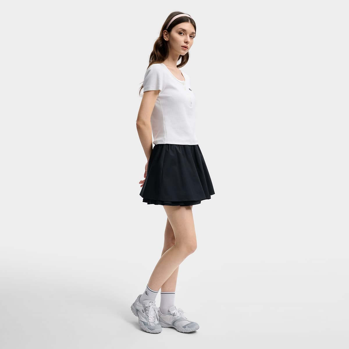 Юбка FILA ORIGINALE Повседневные короткие юбки женские - изображение 6