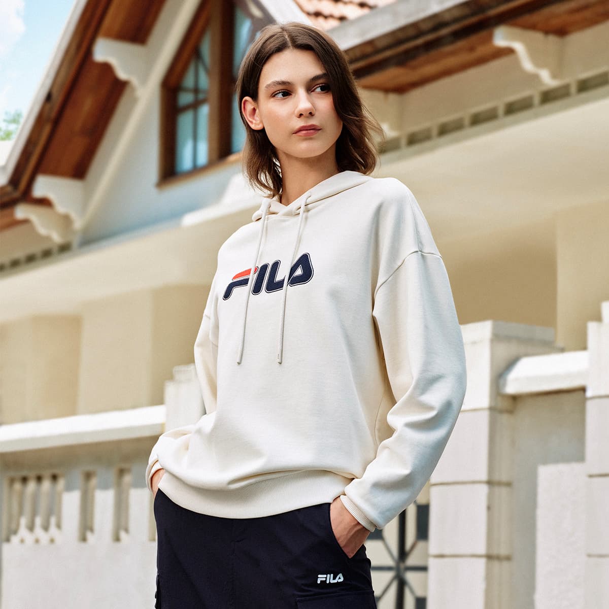 Худи FILA ORIGINALE Толстовка Унисекс - изображение 4