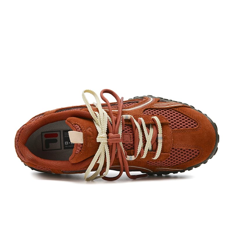 Кроссовки fila ORIGINALE Ballet Shoes Повседневная обувь Low Топ Красный перечный Женские - изображение 6