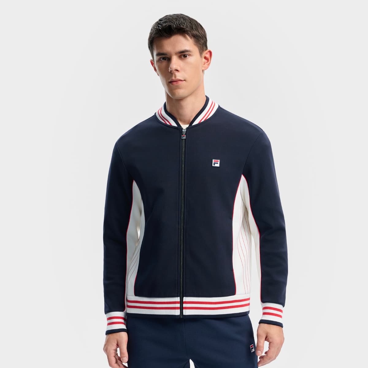 Куртка FILA RD Королевский Синий Мужская Куртка - изображение 4