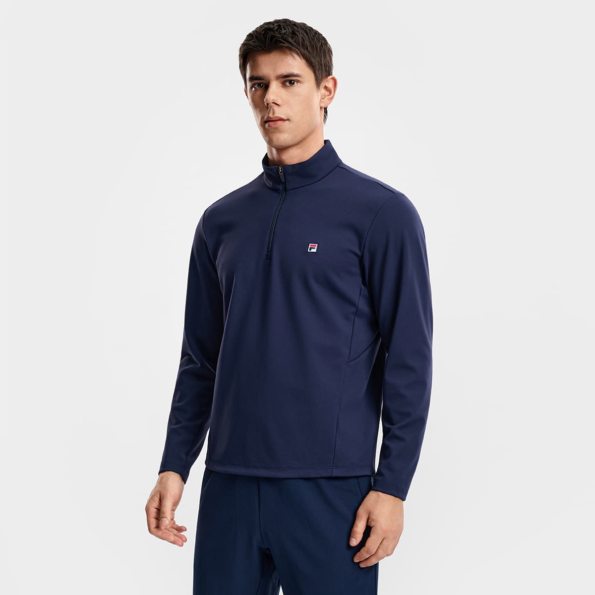 Футболка FILA Теннис T-Рубашка Мужская Serene Void Blue - изображение 4