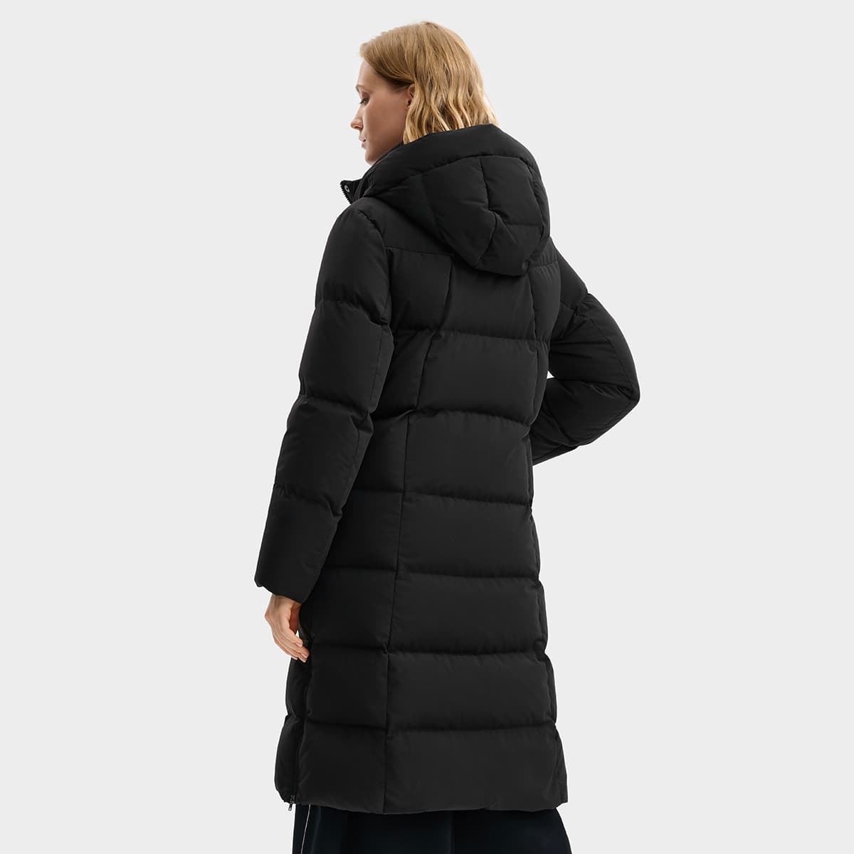 Пуховик FILA белый Пуховик Женские Черный - изображение 4