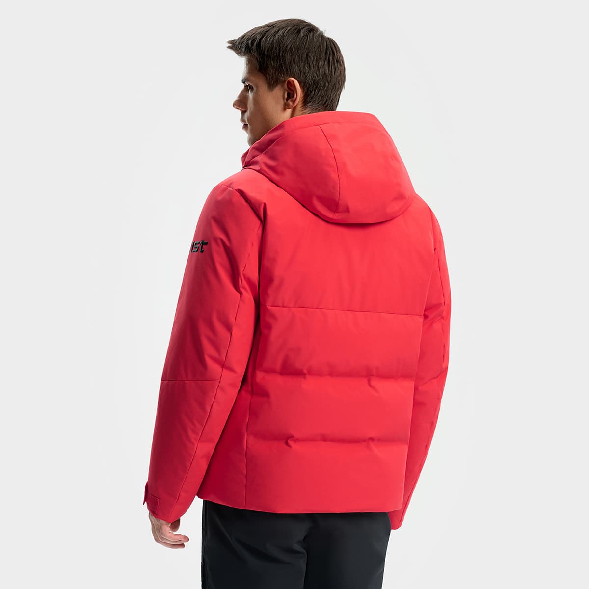 Зимняя куртка FILA SKI Пуховик Мужской Неоновый Красный - изображение 5