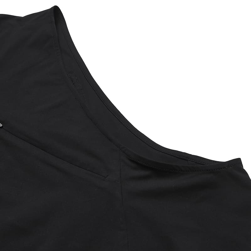 Жилет FILA Urban Explore Ткани вязаные Жилет Мужской Темно-черный - изображение 7