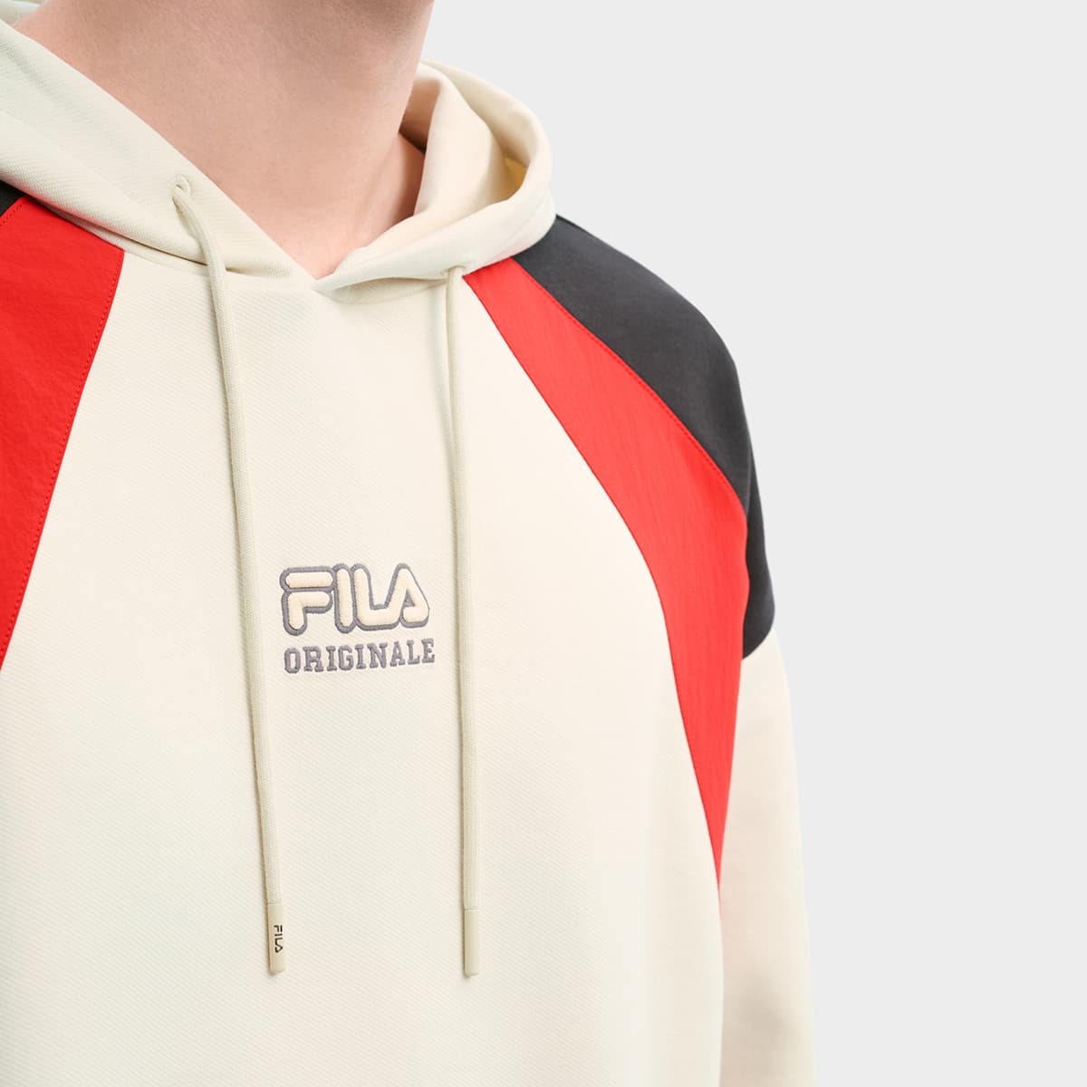 Худи FILA ORIGINALE Толстовка Мужское Миндально-хаки - изображение 8