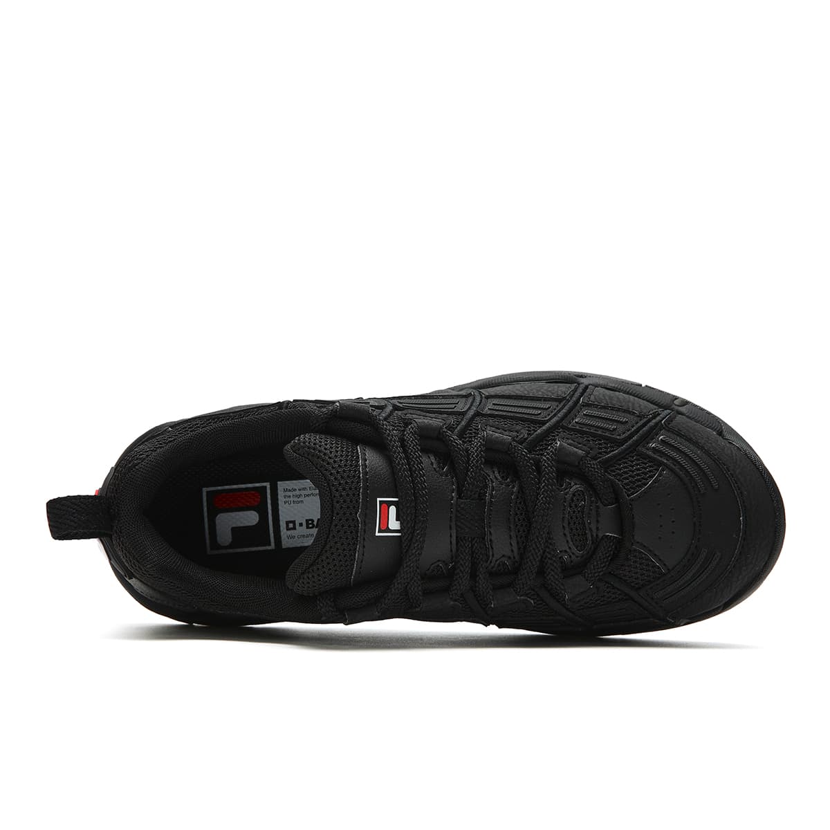 Кроссовки FILA Basket Массивные кроссовки Low Топ Черный мужской - изображение 6