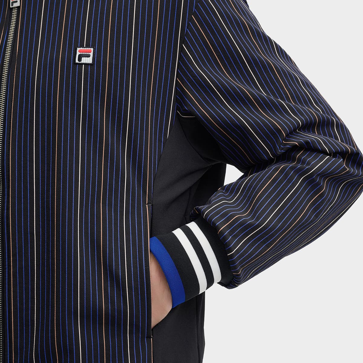 Куртка FILA Легенда Синий Унисекс Куртки - изображение 7