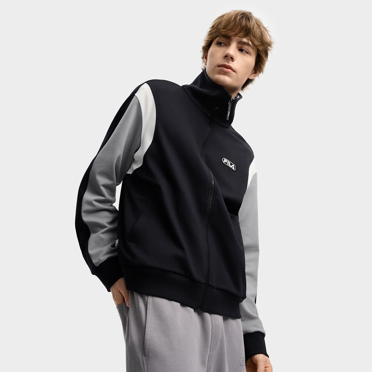 Куртка FILA ORIGINALE Мужские черные куртки - изображение 6