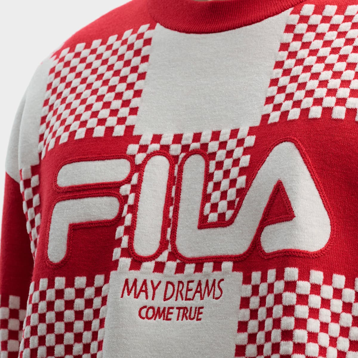 Кофта FILA ORIGINALE Свитер Унисекс Красный - изображение 5