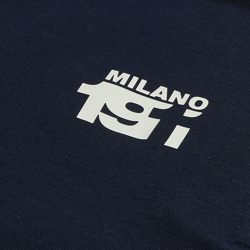 Худи FILA MILANO Толстовка Спокойная Пустота Синий Женские - изображение 4