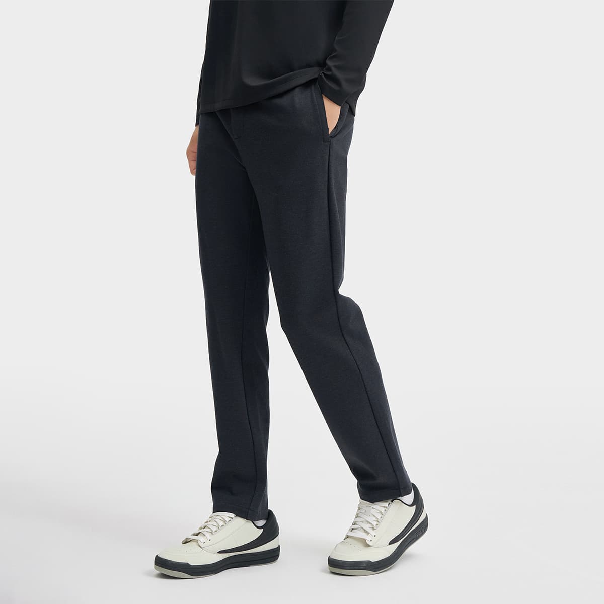Штаны FILA Повседневные штаны Мужские Starry Gray - изображение 3