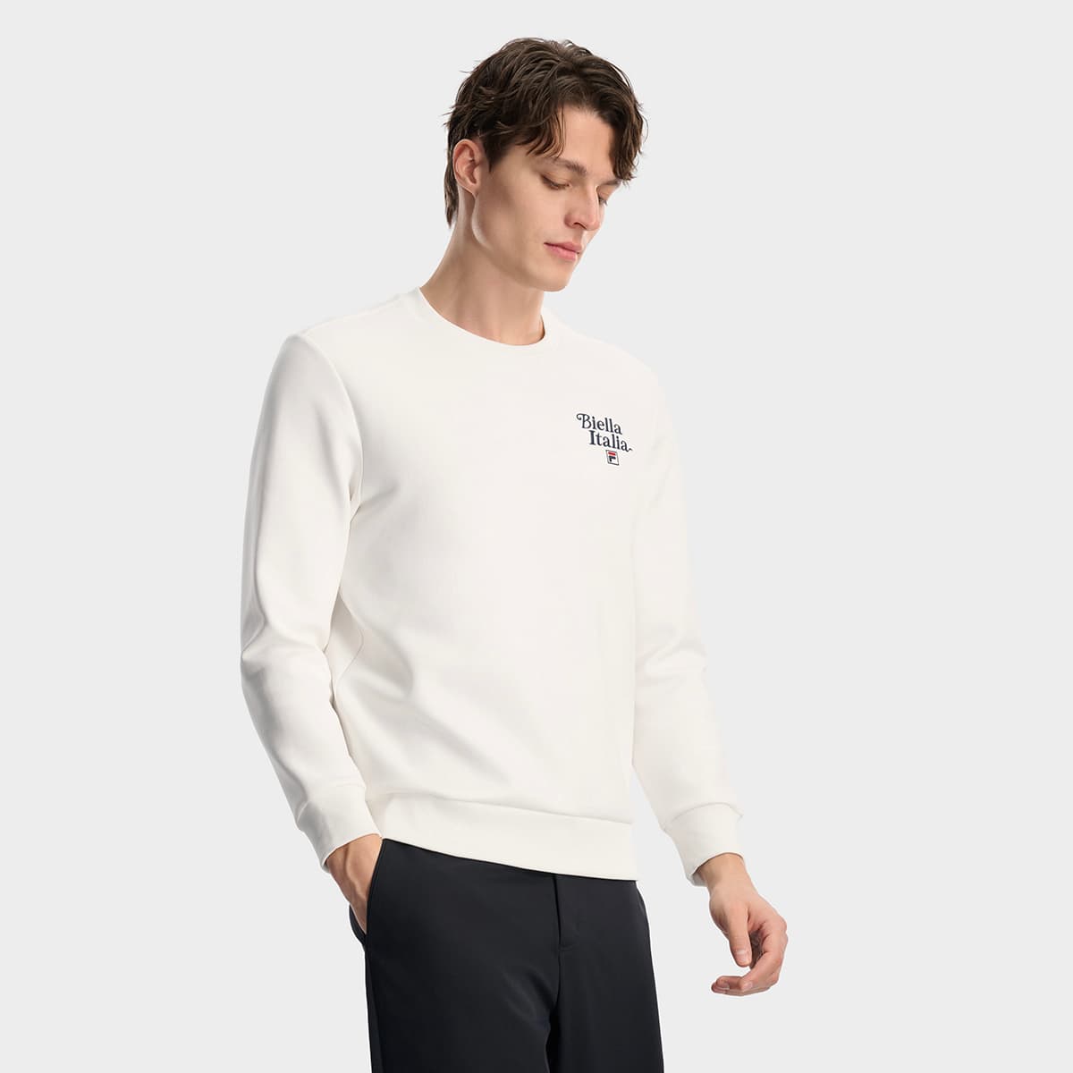 Худи FILA Heritage Толстовка Мужской Облачный Белый - изображение 5
