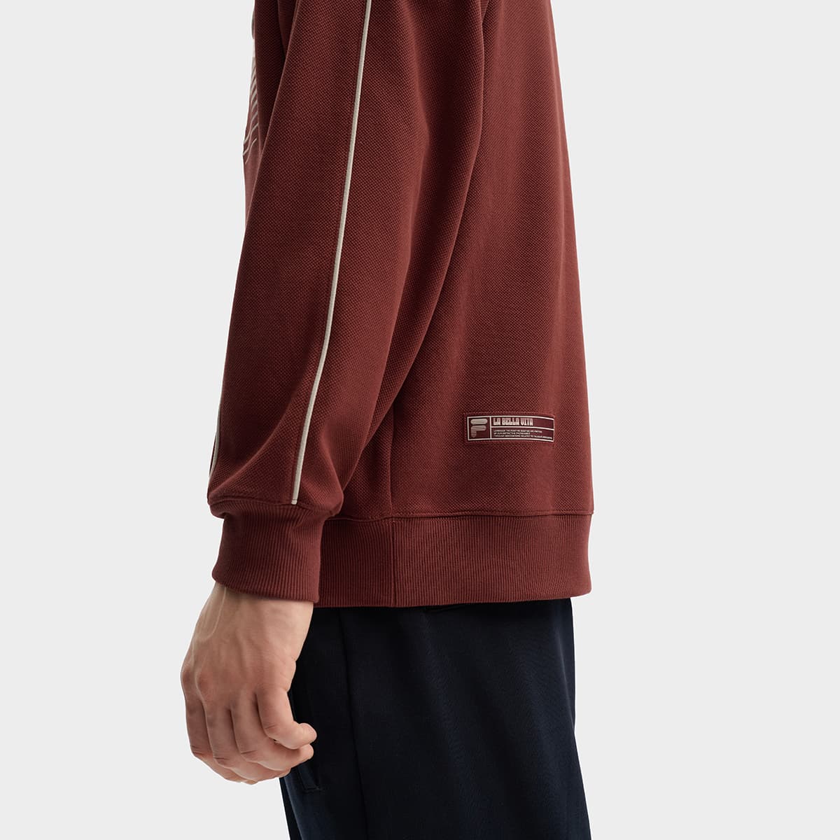 Поло FILA Originale Polo Red Brown - изображение 4