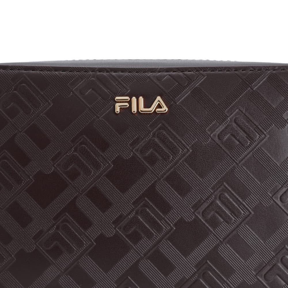 Сумка через плечо FILA Белый ПУ (полиуретан) с синтетической кожей сумка через плечо стандартная женская темный малиновый красный - изображение 5