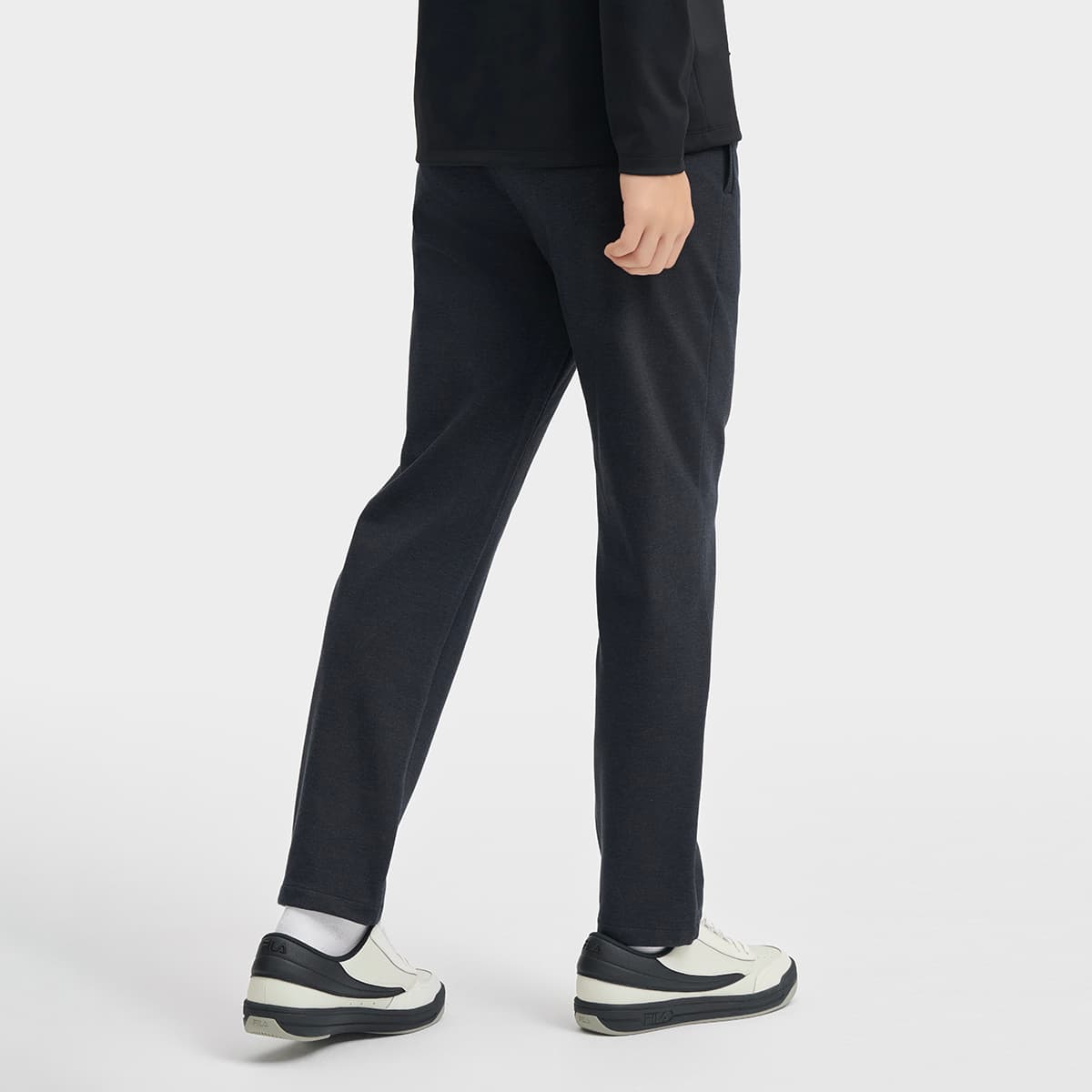 Штаны FILA Повседневные штаны Мужские Starry Gray - изображение 4