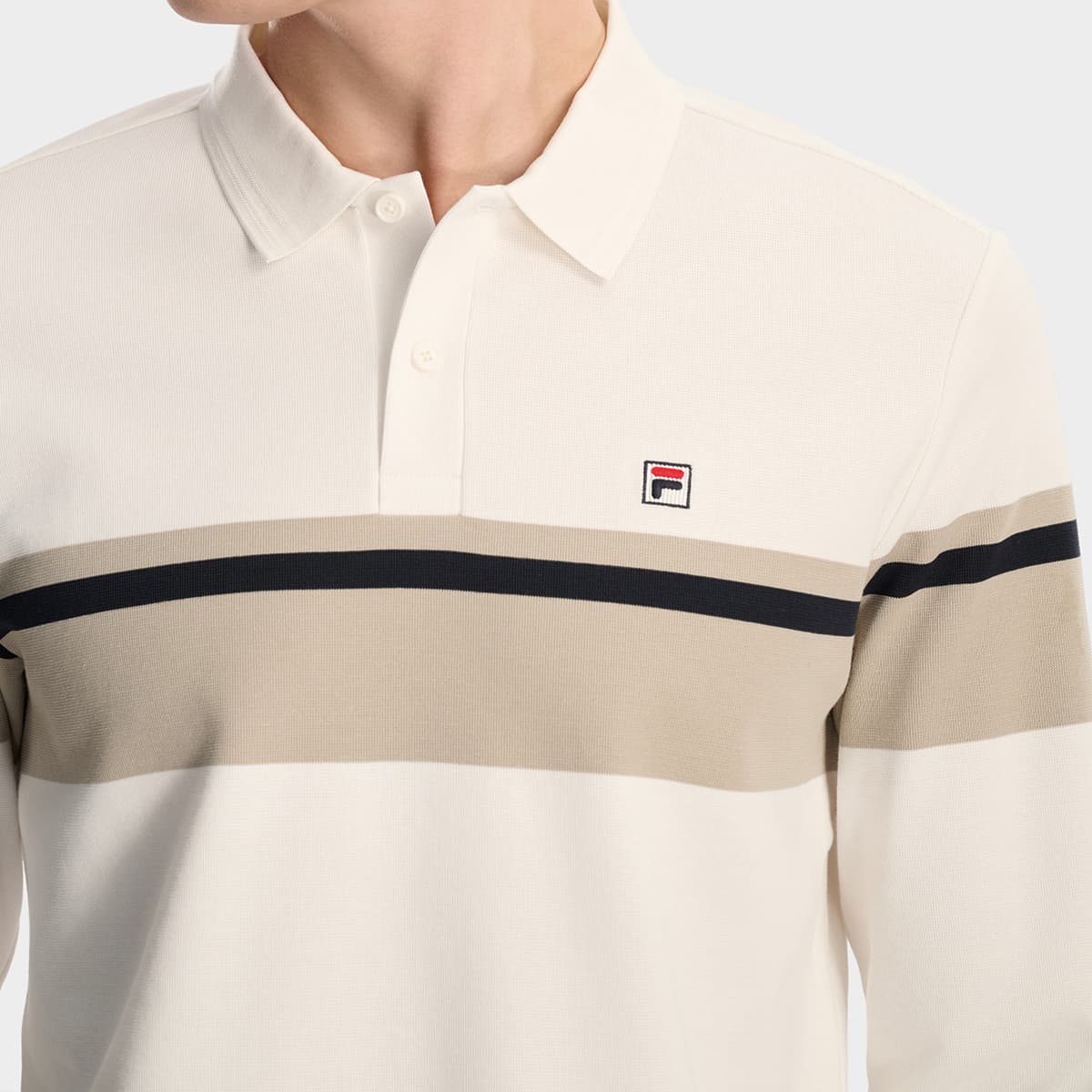 Поло Fila Heritage Polo Мужское Облачный Белый - изображение 7