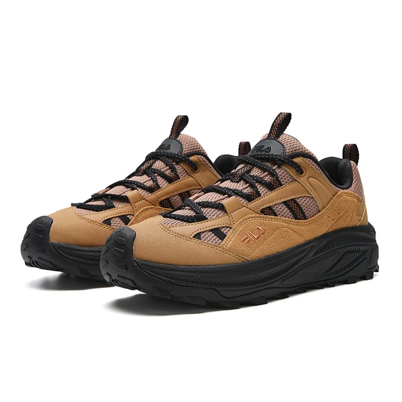 Кроссовки FILA Trek 2 Low Топ Повседневная обувь Мужской Желто-коричневый - изображение 5