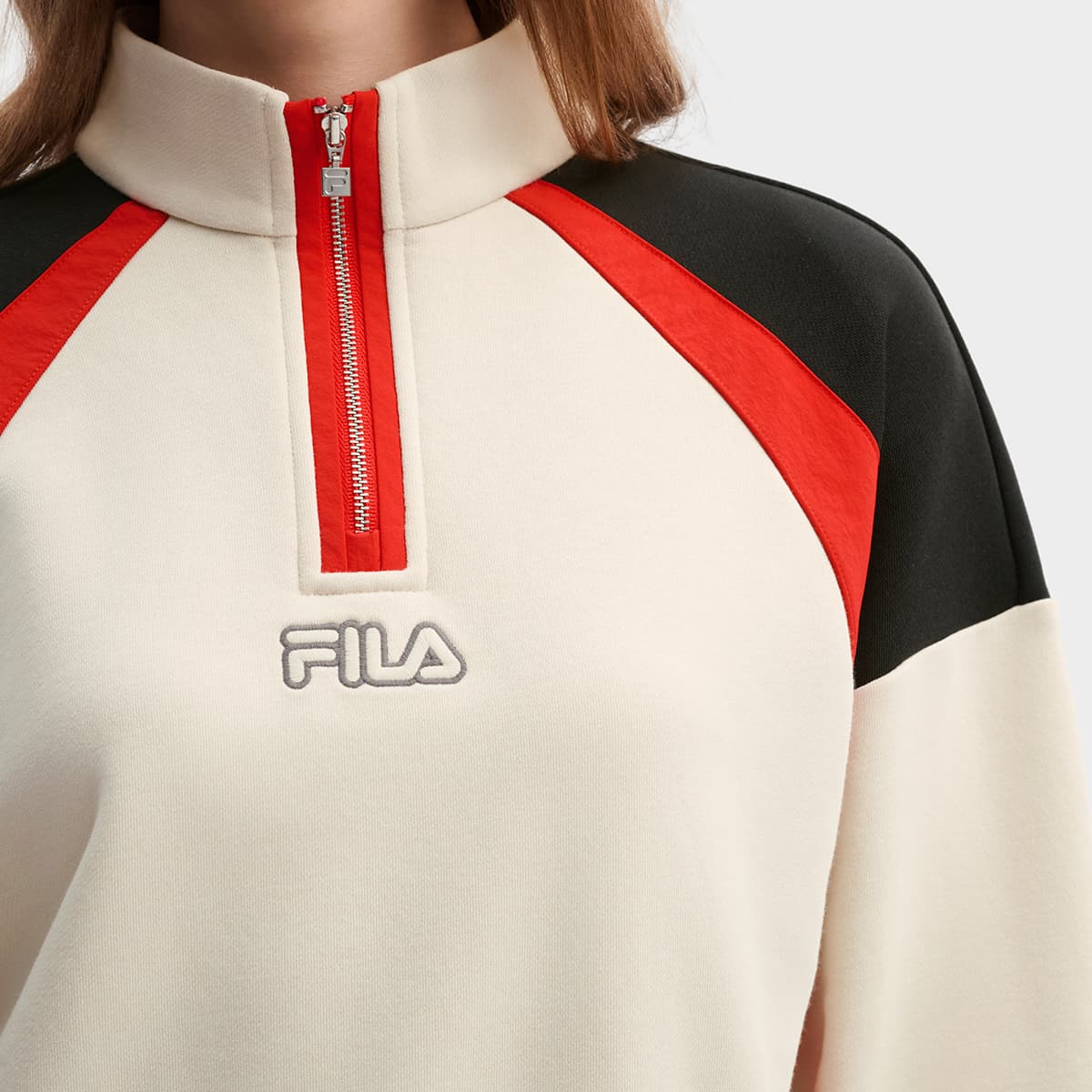 Худи FILA ORIGINALE Толстовка Женская Миндально-хаки - изображение 7
