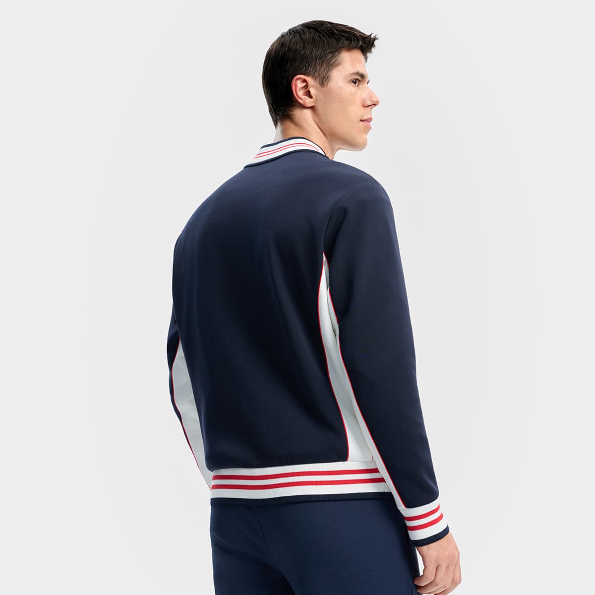Куртка FILA RD Королевский Синий Мужская Куртка - изображение 5