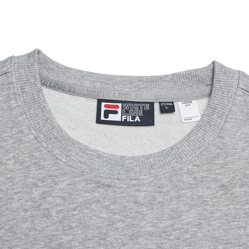 Кофта FILA ORIGINALE Свитшот Унисекс Дым Облако Вересковый серый - изображение 6