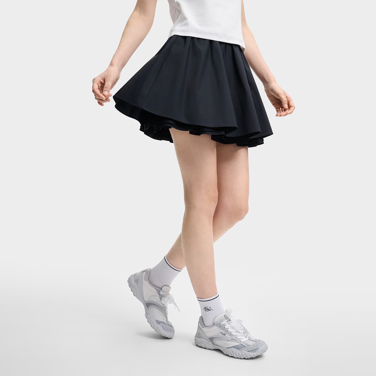 Юбка FILA ORIGINALE Повседневные короткие юбки женские - изображение 5
