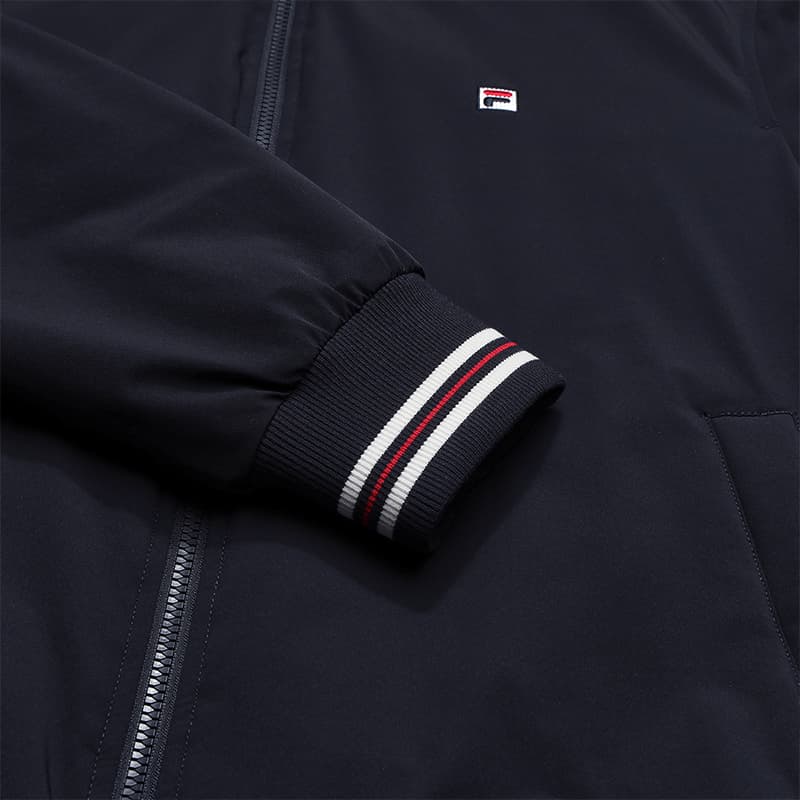 Зимняя куртка пуховик Fila Heritage Пуховая куртка Мужская Легенда Синий - изображение 7