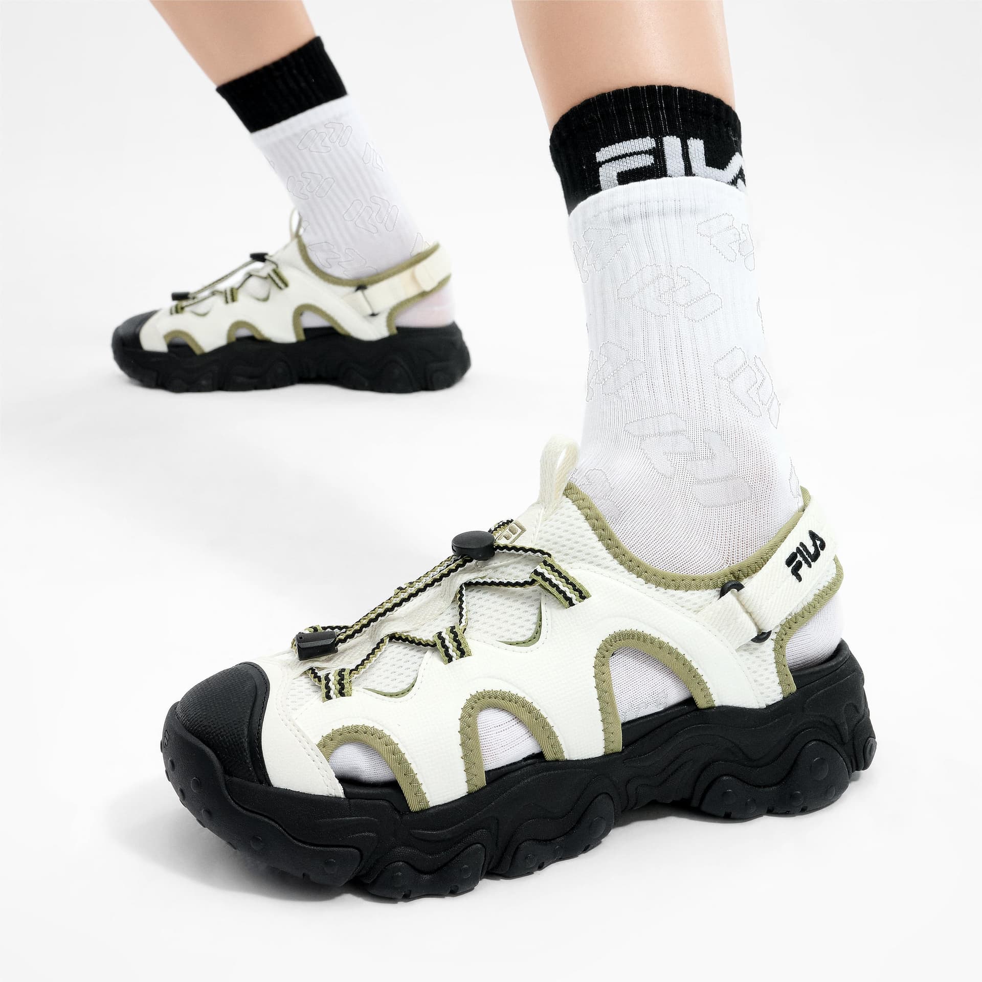 Сандалии с ремешком FILA FLUID 5 SANDAL - изображение 6
