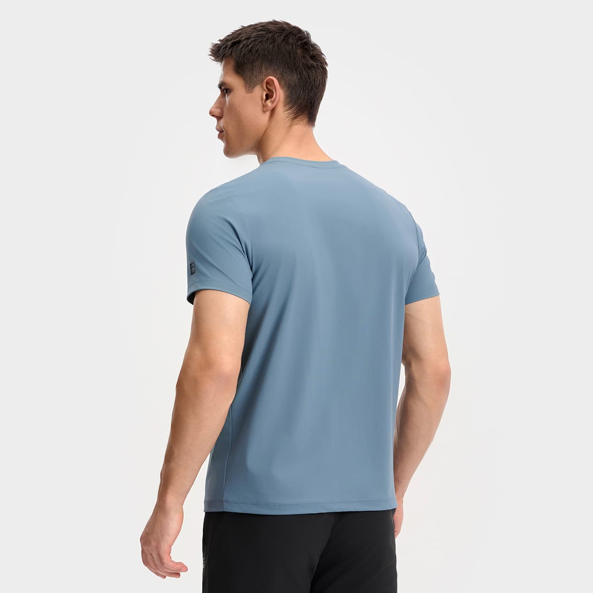 Футболка FILA Фитнес Azure Синий Bu Мужская T-Рубашка - изображение 5
