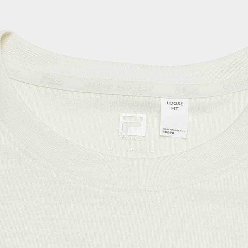 Футболка FILA Элегантный серый Женские T-рубашки - изображение 4