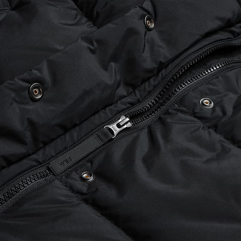FILA ORIGINALE Пуховый жилет Женские Глубокий черный - изображение 7